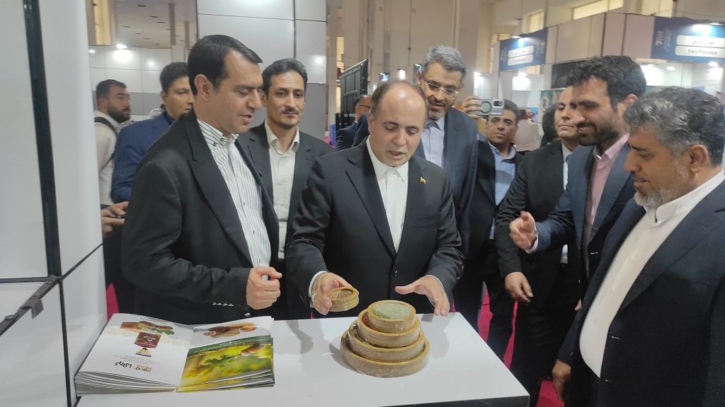 وزیر جهاد کشاورزی در حاشیه بازدید از نمایشگاه اکسپو